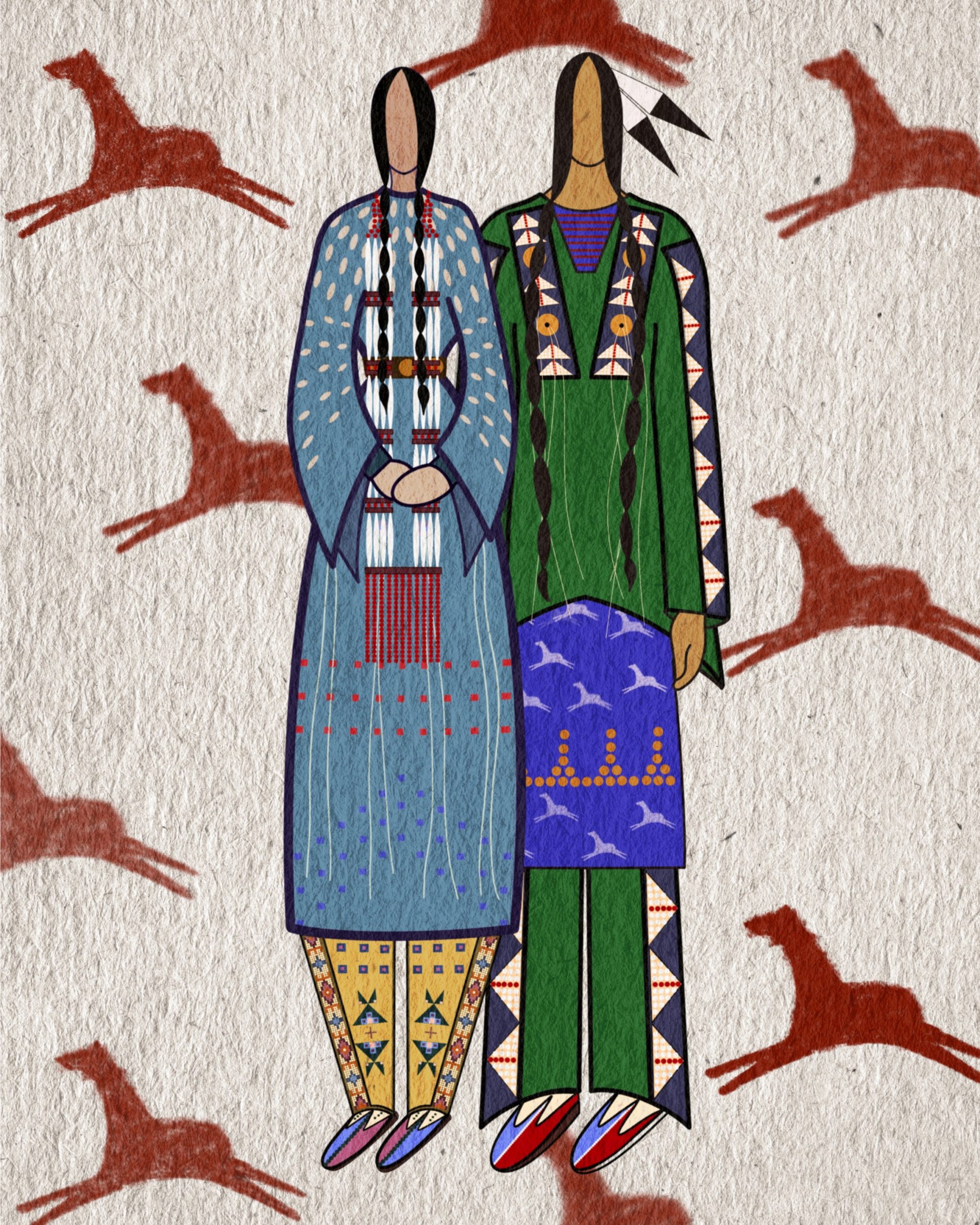 Innii Pasaakaan Buffalo Dance by Amber Weaselhead