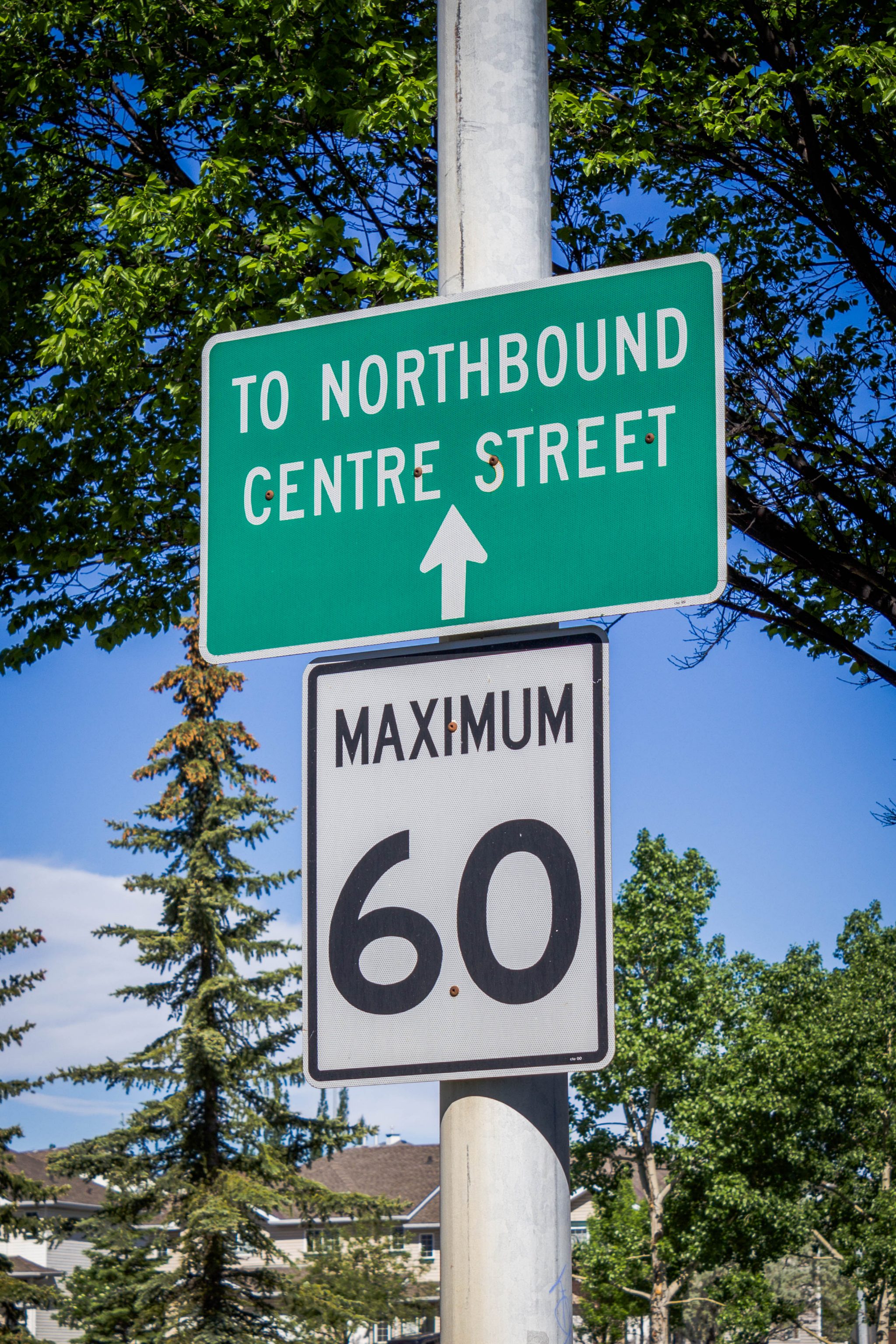 Speed sign