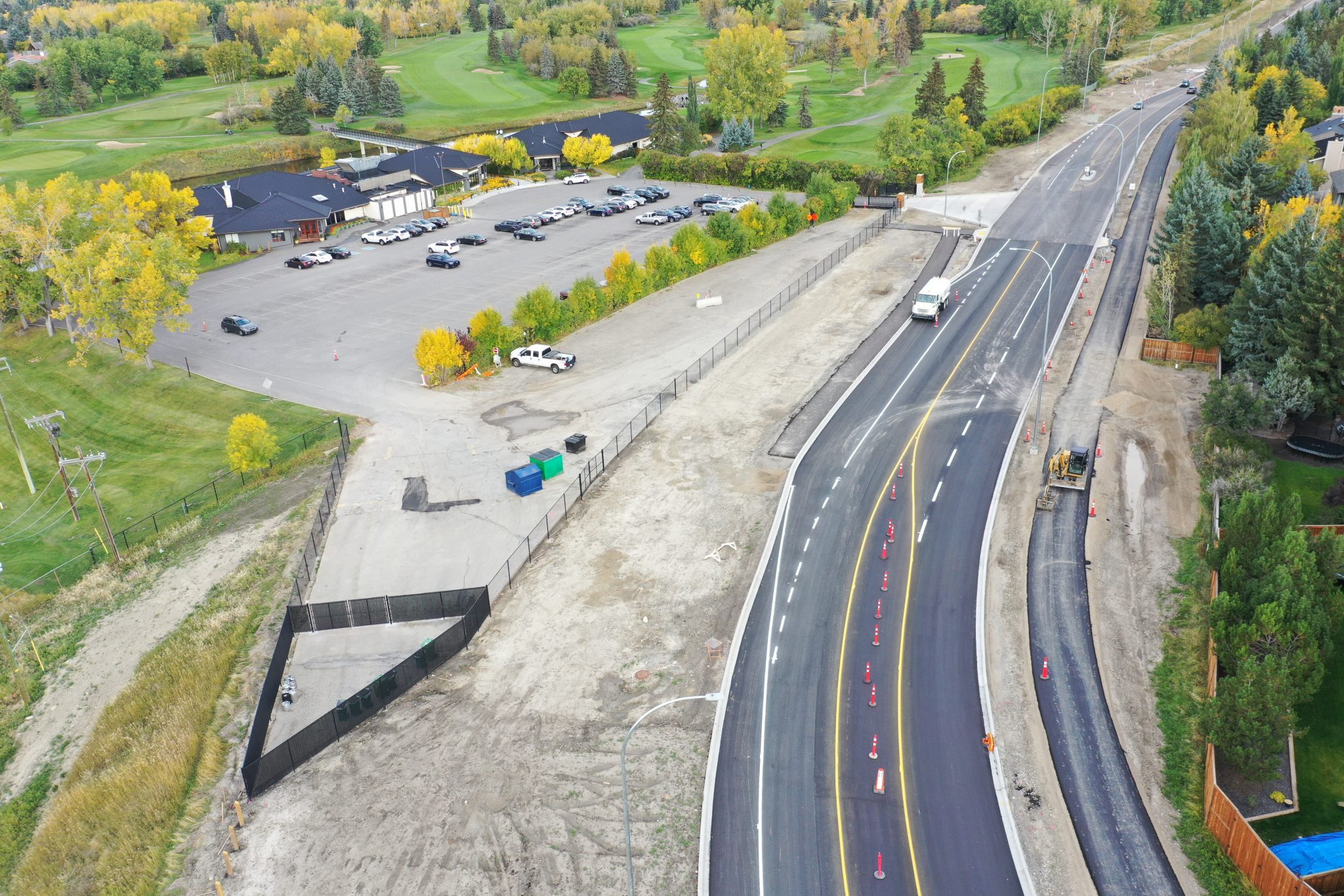 drone image of road 1