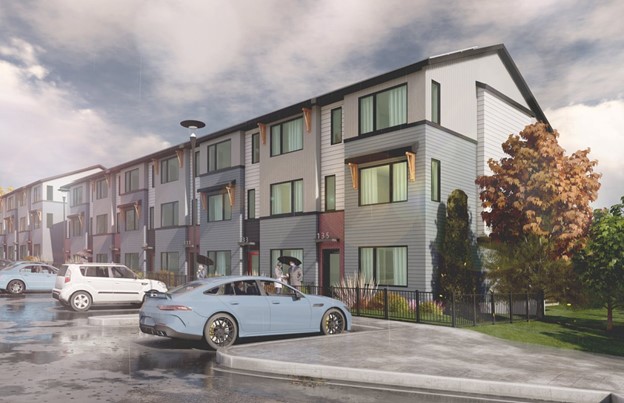 Project rendering supplied by Gravity Architecture