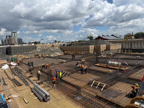 Scotia Place construction - july 2025