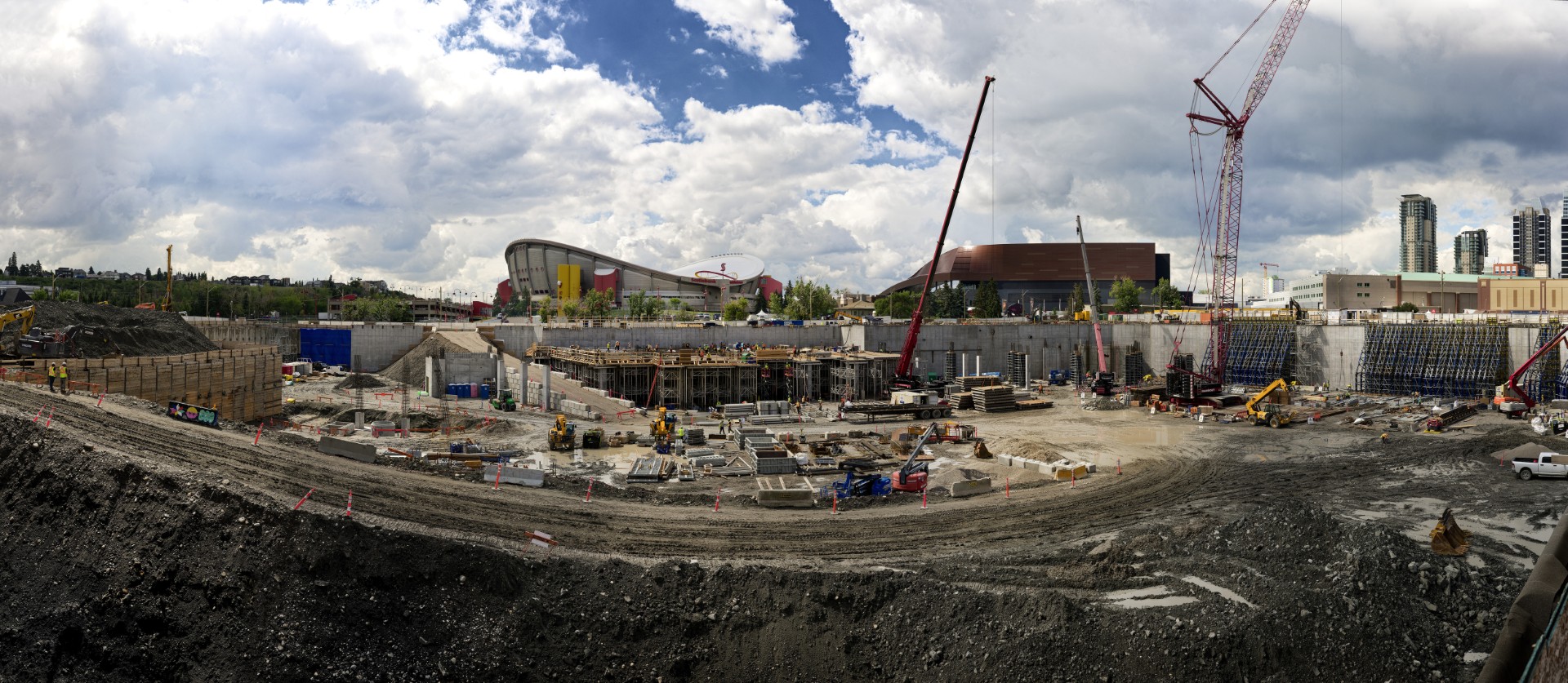 Scotia Place panorama - July 15, 2025