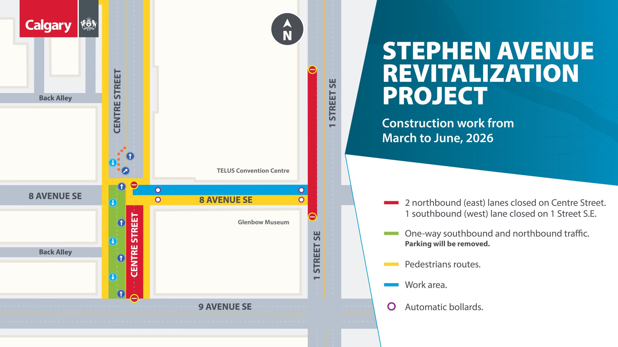 Revitalization project map
