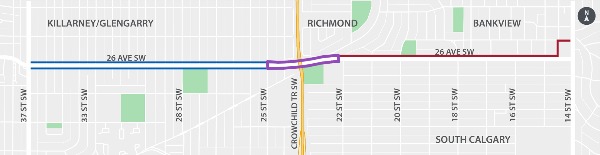 26 avenue SW. improvements