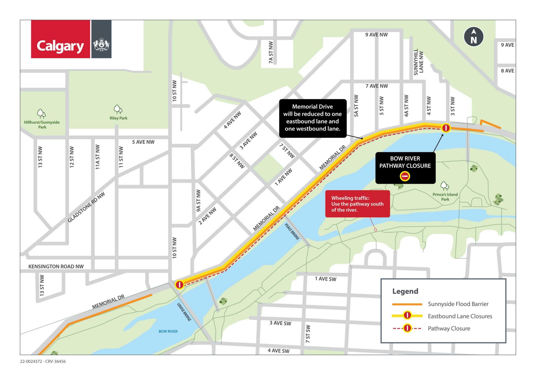 Overall closure map