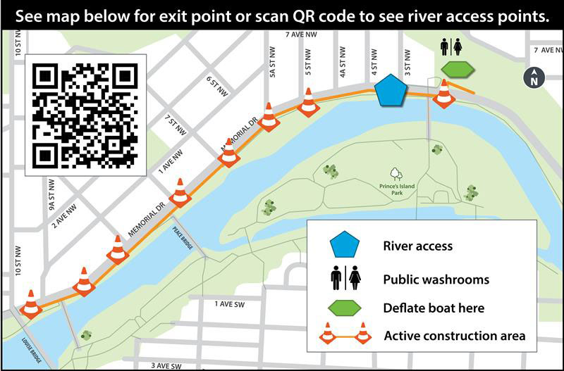 Bow River access