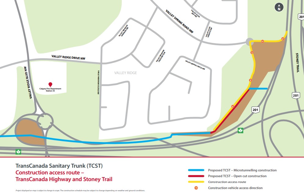 Valley Ridge map 1