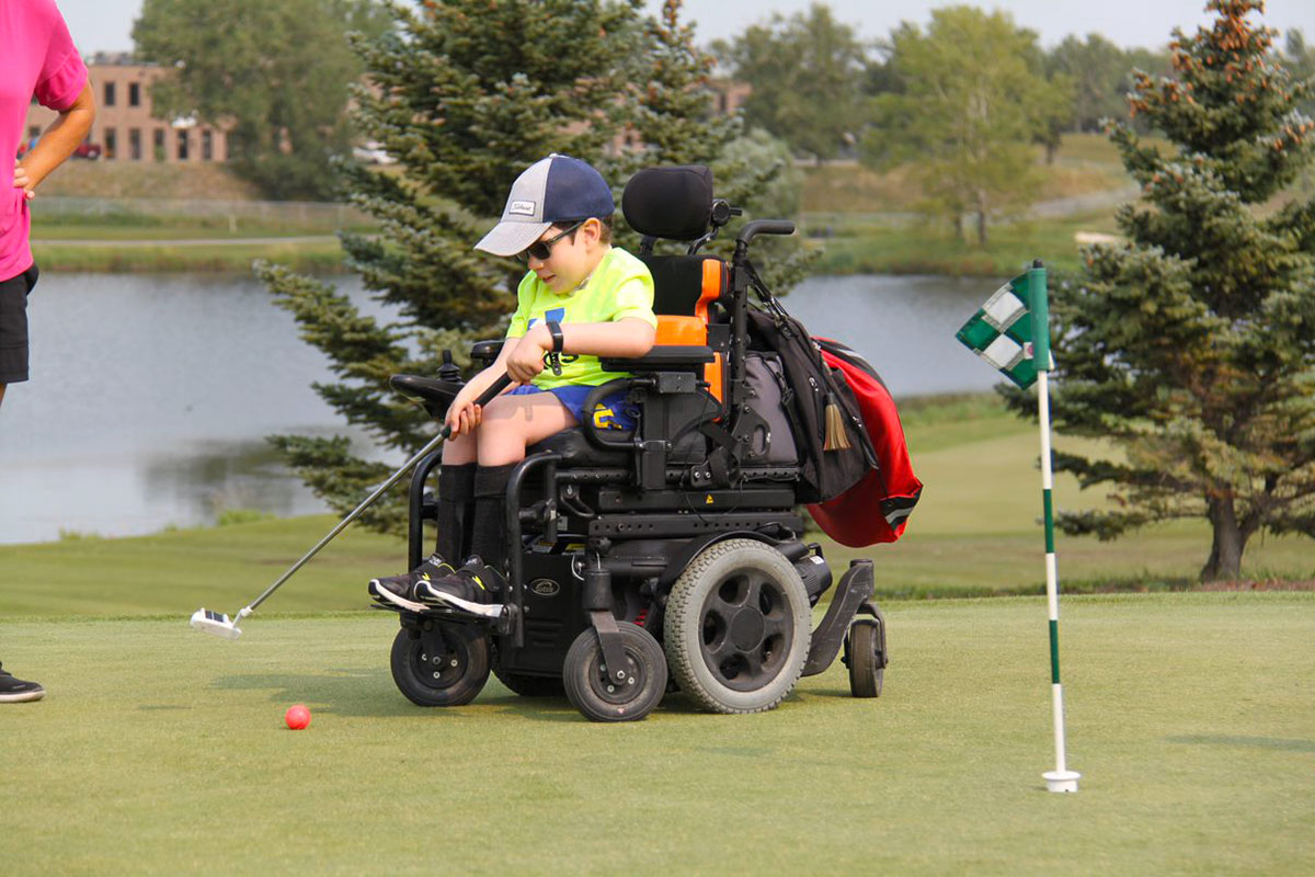 Accessible golf
