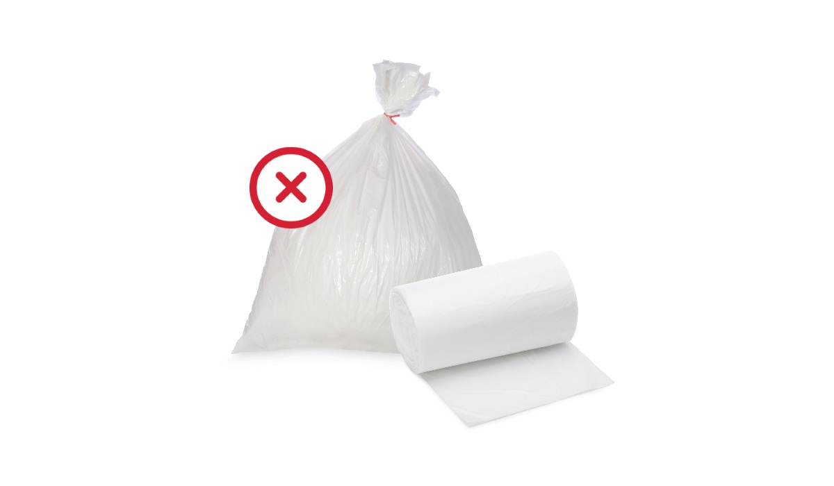 Unacceptable bag liners