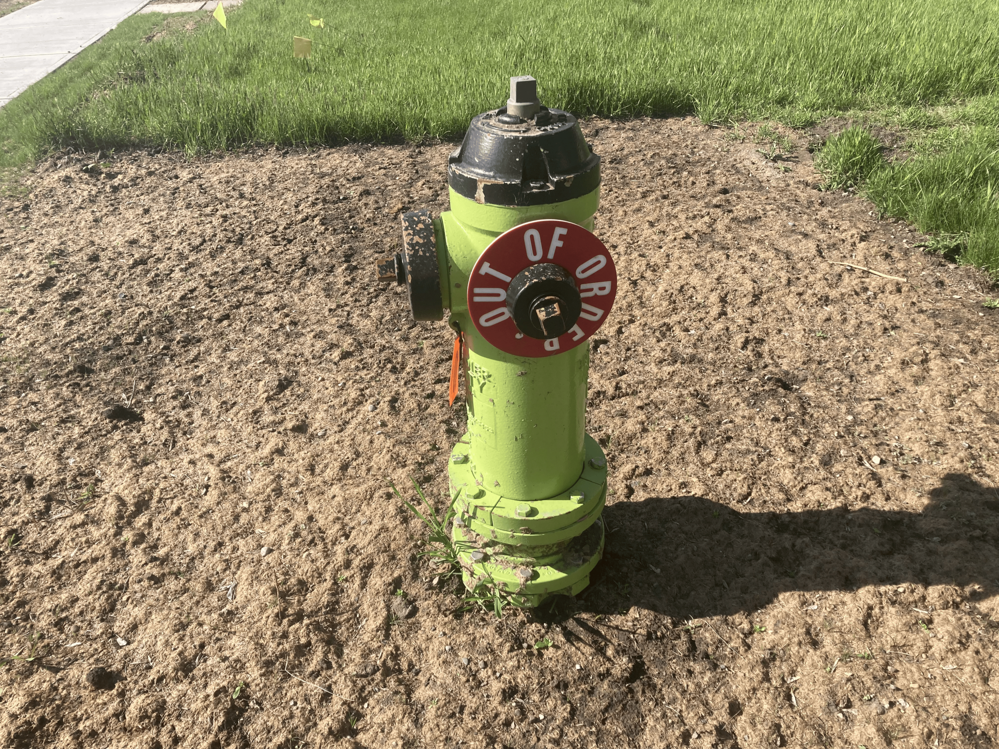 Hydrant Out of Service